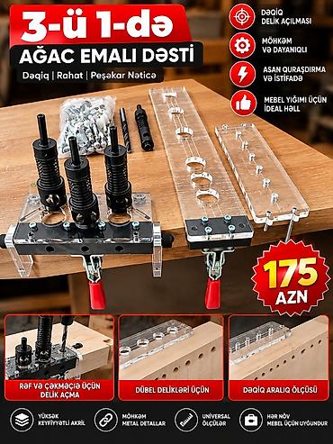 blok kerpic: Mini fiks AĞAC EMALI DƏSTİ Dəqiq, rahat və peşəkar nəticə üçün — 1