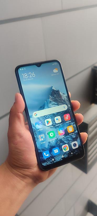 Техника и электроника: Redmi, Redmi 9A, Б/у, 32 ГБ, цвет - Черный, 2 SIM — 4