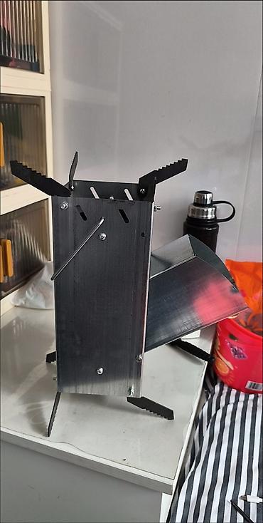 кемпи: Портативная печь-ракета (rocket stove) для кемпинга и готовки на — 10