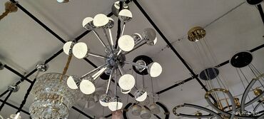 Çılçıraq, 10 və daha çox lampa, Metal