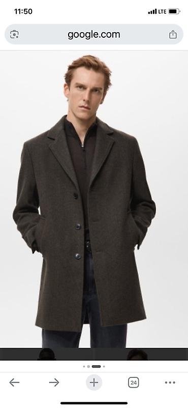 Пальто: Мужское пальто Topman - Размер: M - 14000 сом Женская полушубка из — 2
