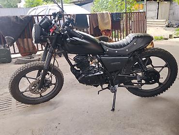 кастомная: Мотоцикл кастом в стиле scrambler/кафе-рейсер Особенности и — 1
