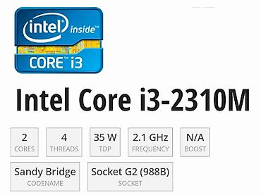 ipad 11 pro m2: Prosessor Intel Core i3 2310M, 2-3 GHz, 2 nüvə, İşlənmiş — 3