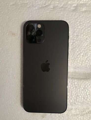 Apple iPhone: IPhone 12 Pro, Б/у, 512 ГБ, Black Titanium, Зарядное устройство, Защитное стекло, Чехол, 98 %