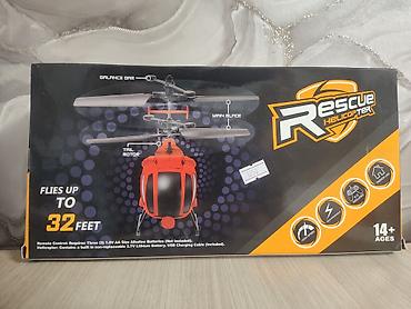 Игрушки: Игрушечный вертолет Rescue Helicopter на радиоуправлении — 2