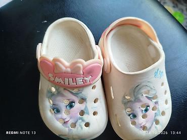 гномик мороженое: Детские сабо/кроксы с персонажем Эльзы (Frozen) - Цвет — 1