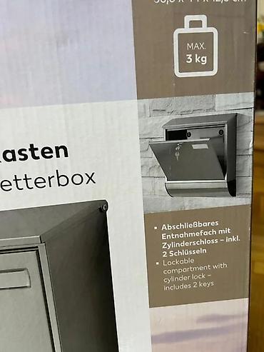 Ostali proizvodi za kuću: Poštansko sanduče od nerđajućeg čelika – Stainless Steel Letterbox - — 4