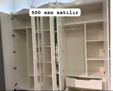 ev qapllar: Açılan, 6 qapı Düz dolab, Şifonyer