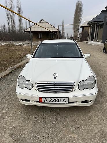 пригнан: Mercedes-Benz C-Class: 2004 г., 2.6 л, Автомат, Бензин, Седан — 4