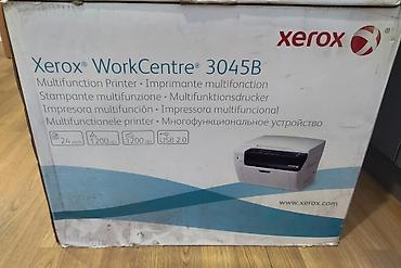 lazer printer: 3 ədəd yeni Xerox WorkCentre 3045B Vəziyyəti: (sıfır printerdir öz — 9