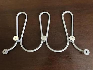 Stilski čiviluci: IKEA LOGGA zidna vešalica - Model: LOGGA - Materijal: metal — 1