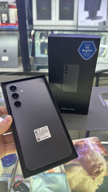 nokia телефон: Samsung Galaxy S24+, Б/у, 512 ГБ, цвет - Черный
