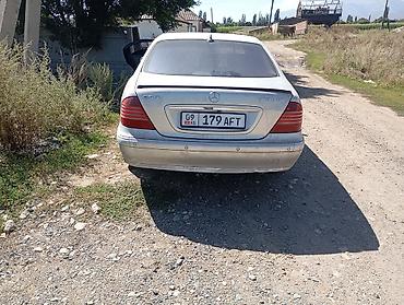 3d коврики бишкек: Mercedes-Benz S-Class: 2000 г., Автомат, Седан — 1