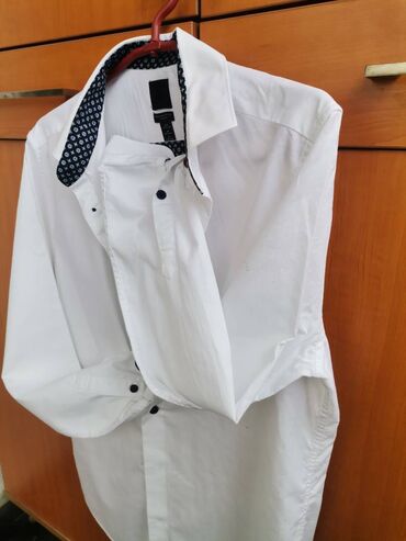 Košulje: Kao nova snežno bela muška košulja. Veličina 39/40. Slim fit — 4