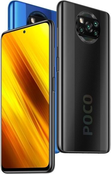телефон ксиоми: Poco X3 NFC, Б/у, 128 ГБ, цвет - Черный