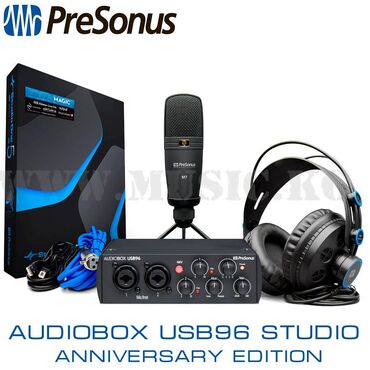 Динамики и музыкальные центры: Студийный комплект presonus audiobox usb96 studio - 25th anniversary