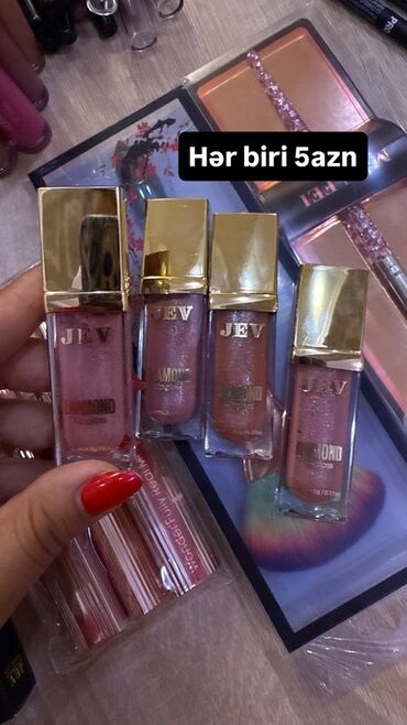 Kosmetika dəstləri: JEV makiyaj və dəriyə qulluq məhsulları - JEV Liquid Foundation Cream — 10