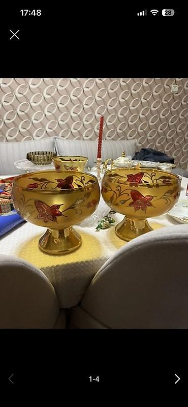 yeni il sufreleri instagram: Büllur qab-qacaq və vazalar dəsti - Material: yüksək keyfiyyətli — 10