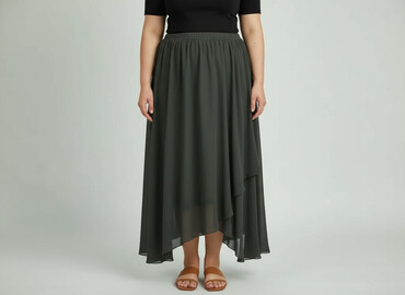 spódnice mini z rozcięciem na nodze: Spódnica damska, rozmiar 3XL