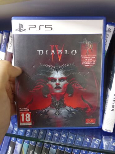 Video oyunlar üçün aksesuarlar: PS5 üçün Diablo IV – rəsmi disk buraxılışı. - Platforma: PlayStation