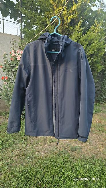 обмен на куртку: Мужская куртка, S, Jack Wolfskin, Б/у, цвет - Синий, Самовывоз, Платная доставка — 2