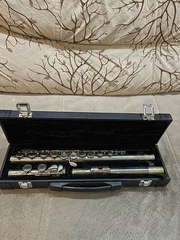 духовые инструменты флейта: Профессиональная оркестровая флейта (б/у)— Surman England Продаётся