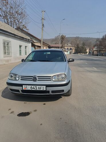 авто в рассрочку в бишкеке без первоначального взноса: Volkswagen Golf, серебристого цвета, с черными молдингами и