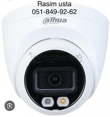 Dahua Technology təhlükəsizlik kamerası - Dom tipli dizayn, içəri və