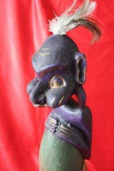 Figure: STARA DRVENA FIGURA MUŠKARCA, RUČNI RAD, UNIKAT | Drvena figura — 19