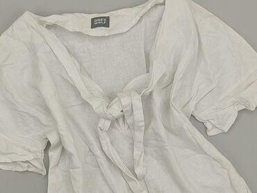 białe bluzki z falbankami na rękawach: Blouse, S (EU 36), condition - Very good