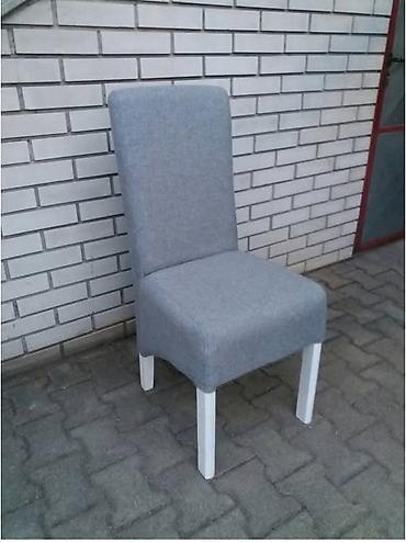 Stolice: Tapacirane trpezarijske stolice – više komada - Model: visoko — 5