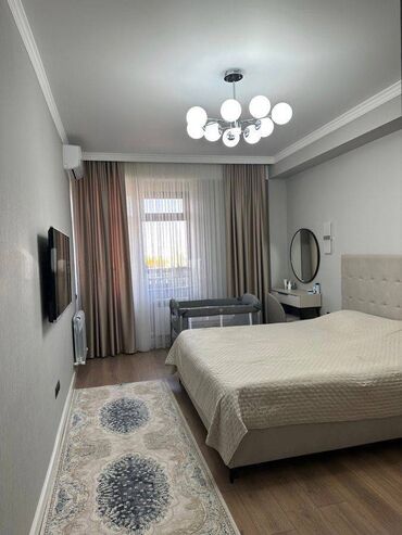 купить квартиру в токмоке: 2 комнаты, 75 м², Элитка, 6 этаж, Евроремонт