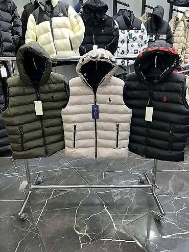 goat kacket: Muski prsluci samo u crnoj boji
S M L XL XXL
Cena 4100 dinara 🦋🌀🌀 — 1