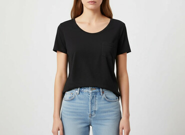 długie t shirty hm: H&M, T-shirt damski, rozmiar L