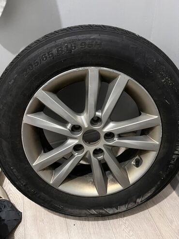 автозапчасти на корейские авто: Дөңгөлөктөр монтажда 205 / 65 / R 16, Камдык, Жеңил унаалар, Куйма, тешиктери - 5