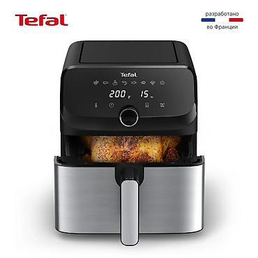 tefal: Аэрогриль Tefal Easy Fry Mega EY855D10 - Объем корзины: 7,5 л — — 4