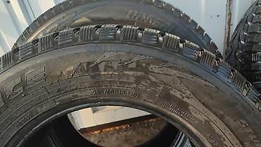 тук прес: Шины 285 / 60 / R 18, Зимняя шипованная, Б/у, Комплект, Внедорожные (АТ/МТ), Toyo — 2