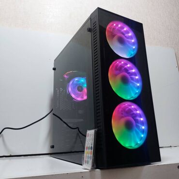 Masaüstü kompüterlər və iş stansiyaları: Oyun üçün Kompüter "RGB Gaming Core i5 3470 GT730 2GB 256GB NVME” ⭐Tək — 8