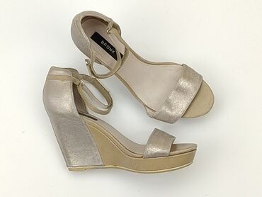 calvin klein bluzki damskie: Flat shoes for women, 38, condition - Fair