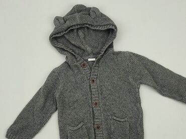 sweterki na drutach dla małych chłopców: Bluza, H&M, 12-18 m, stan - Bardzo dobry