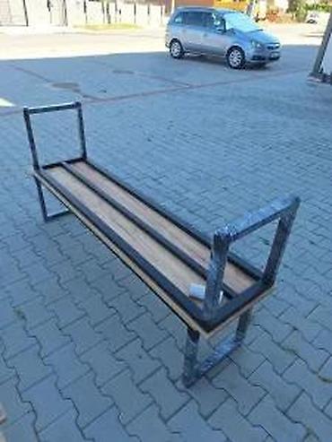 Ostali nameštaj: IZRADA JAKIH KLUPA ZA SVLAČIONICU RX675 | Izrada po meri Dezen ploče — 1