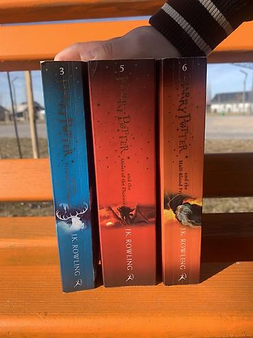 Комплект из 3 книг «Harry Potter» на английском языке (издательство