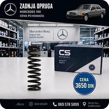 Opruge: MERCEDES 190 OPRUGE | Opruge mercedes 190 su nove cena je po — 2