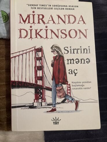 купить велосипед бу: Məhsul: Kitab – “Sirrini mənə aç” Müəllif: Miranda Dikinsın (Miranda