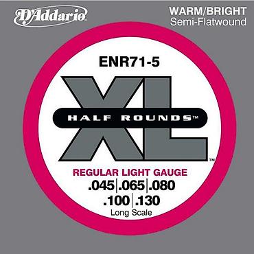 №: 10303 Məhsulun adı: Bas gitara üçün simlər D'addario ENR71-5, 5 sim