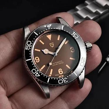 Ručni satovi: PAGANI DESIGN PD-1755 - 40mm - Braon Potpuno nov muški sat PAGANI — 2