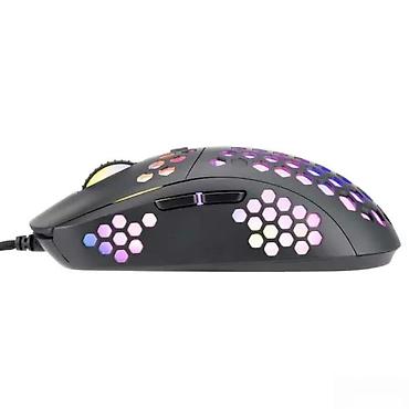 3 103: Gaming miš sa RGB osvetljenjem i „honeycomb” perforacijama - Lagano — 4