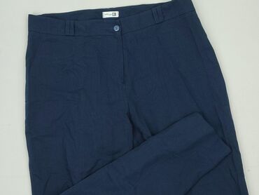 primark spodnie hello kitty: Material trousers for women, size L (EU 40)