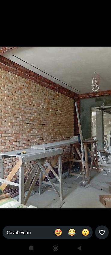 Fasad işləri: Hüseyn Usta – Bakı, Tikinti və Təmir Usta Xidmətlər: - Travertin — 23