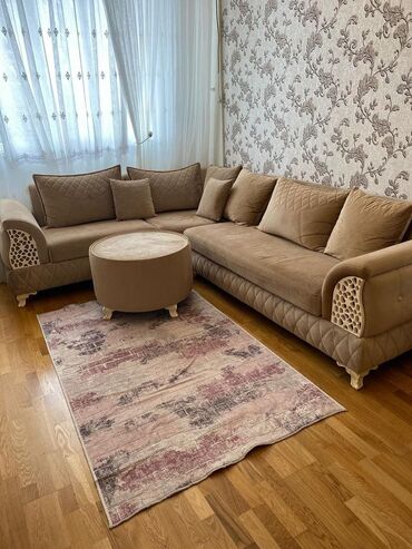 puf v prikhozhuyu: Угловой диван, Б/у, Раскладной, С подъемным механизмом, Нет доставки
